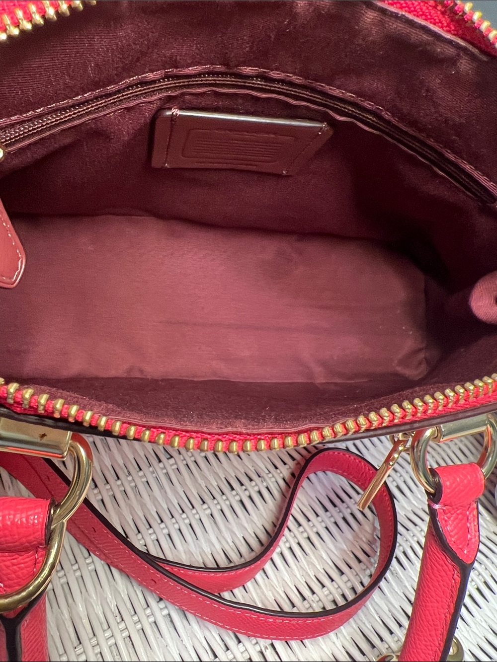 Coach Large Katy Dome Satchel - Picture 16 of 17